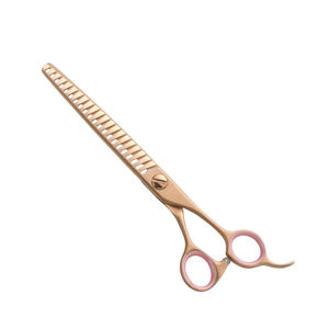Premium Stainless Steel Straight Chunker <b>Shears</b> with Special Teeth Professional Dog Grooming <b>Scissors</b> - Product Image 1