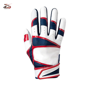 Guantes de bateo de béisbol con logotipo personalizado de la mejor calidad, cuero transpirable para Catcher, aplicable al aire libre, venta al por mayor en Pakistán - Product Image 1
