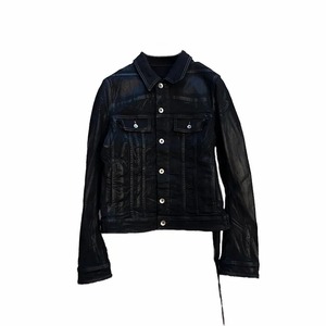 Veste en denim tricotée imperméable pour homme, élégante et confortable, doublure en coton, écologique, durable, style bomber, tenue de tous les jours - Product Image 6