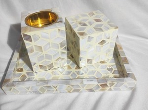 Quemador artesanal de madreperla Bakhoor con diseño oriental. Quemador Bakhoor de madre perla para fragancia de Ramadán Precio bajo - Product Image 6