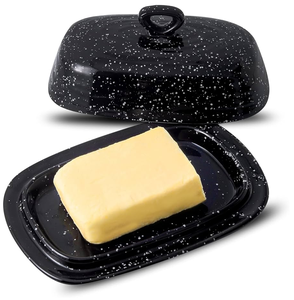 Conception populaire couleur verte beurre sucre farine plat conteneur Mordent look accessoires pour la maison de haute qualité - Product Image 5