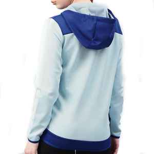 Sudadera con capucha para mujer hecha a medida de invierno 2025 con técnicas bordadas Cuello con capucha de alta calidad Cremallera Fabricante Precio al por mayor - Product Image 5