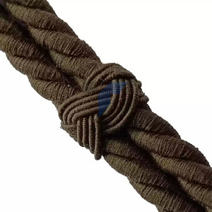 Cordon torsadé vert foncé Trendle Sports, 3 brins, haute ténacité, 100% fil métallique, écologique, cordon de luxe pour vêtements et chapeaux - Product Image 4