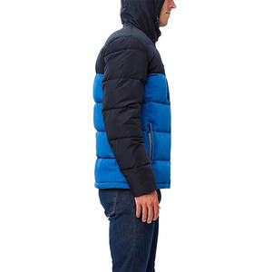 Vestes matelassées tendance pour hommes, couleur contrastée, chaudes et légères pour l'hiver, vêtements de rue à la mode pour hommes - Product Image 6