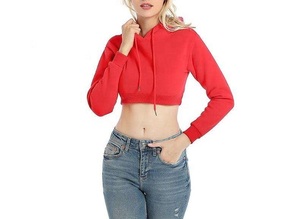 Nouveau style Logo personnalisé femmes décontracté solide longueur régulière hiver à manches longues polaire à capuche survêtement empilé pantalon - Product Image 3