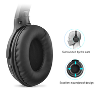 Chine prix usine casque sans fil portable et pliable casque sans fil sur-oreille écouteurs logo peut être personnalisé