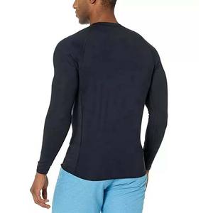 Ropa deportiva de compresión para gimnasio en blanco, camisetas para hombre, ropa activa para gimnasio, camisetas atléticas de ajuste Regular, entrenamiento Rash Guard - Product Image 3