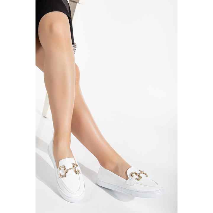Suins Manrovia Model Buckle Detailed Women's Loafer Casual Shoes