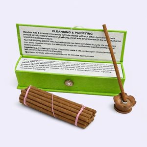 Incienso Artesanal para Terapia de Humo, Base de Madera Tradicional, con Aroma a Ámbar, Lavanda, Almizcle y Té, para Hogar, Spa, Oficina y Espiritualidad - Product Image 3