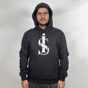 Customized <b>Men</b> Slim Fit US Size <b>Fleece</b> Pullover <b>Hoodie</b> Cotton Polyester Raglan Sleeve <b>Lined</b> Screen Print Solid Basic <b>Hoodie</b> - Product Image 4