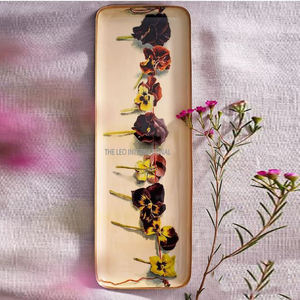 Vente chaude Fantaisie Style Royal Décoratif Peint Creative Fruits Plateaux pour La Décoration De La Maison Fer Plateau En Métal - Product Image 4