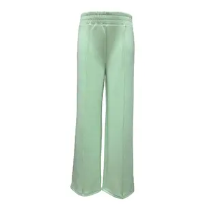 Pantalon long élégant à jambe large et style Pintuck pour filles fabriqué à Taiwan - Product Image 1