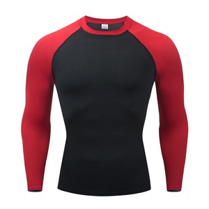 Camiseta de manga larga de compresión, camiseta interior atlética ligera Rash Guard, capa Base para fútbol, baloncesto, gimnasio, ropa deportiva - Product Image 4