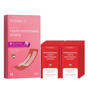 IVISMILE 28 स्ट्रिप्स 14 उपचार उन्नत होम उपयोग 6% हिमाचल प्रदेश दांत Whitening स्टिकर कनाडा के लिए प्रमाणित
