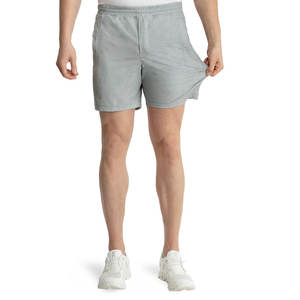 Shorts de sport pour hommes, respirants, séchage rapide, polyester/nylon, fermeture à cordon, couleur et logo personnalisables - Product Image 1