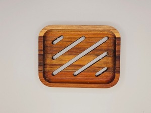 Porte-savon en bois moderne et écologique OEM avec tailles, formes et gravures personnalisées disponibles - Product Image 4