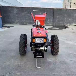 Mini agricultura mano caminar Tractor dos ruedas Tractor remolque - Product Image 1