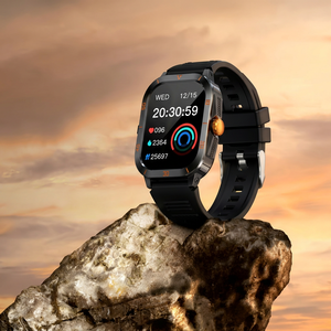 Montre connectée LEMFO C50 Pro avec écran tactile AMOLED de 2,19 pouces, tracker d'activité, montre de sport d'extérieur avec moniteur de fréquence cardiaque et de sommeil - Product Image 6
