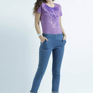 Camisetas personalizadas de talla grande para mujer, camisetas de algodón y poliéster para mujer, camisetas de estilo único para mujer - Product Image 6