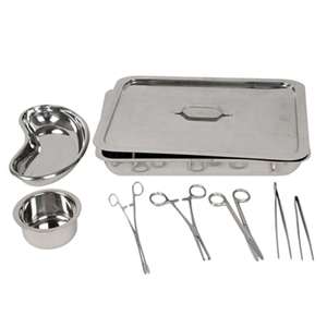 Kit chirurgical avec étui et manuel, pour usage ORL, ensemble d'instruments de haute qualité de qualité export pour étudiants - Product Image 2