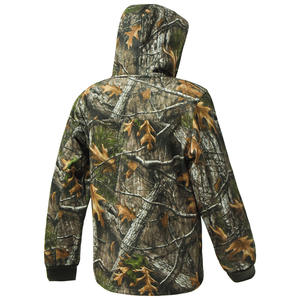 Sweat à capuche imperméable coupe-vent en softshell camouflage imprimé sur mesure entièrement numérique pour homme, lourd, pour la chasse, streetwear d'hiver - Product Image 6