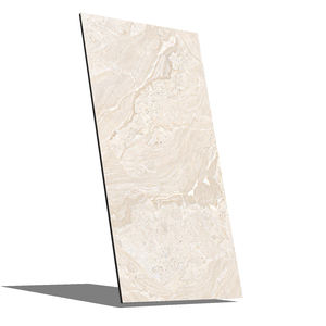 MARCELLO Gold Light R1 (2) 600x1200mm Azulejos vitrificados de porcelana esmaltada brillante Acentos dorados claros Azulejos interiores AAA de centro comercial moderno - Product Image 5