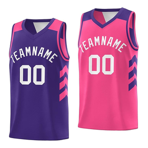 Maillot de basket-ball uniforme de sport d'été 100% Short de basket-ball en polyester Maillots Laker personnalisés pour hommes - Product Image 1