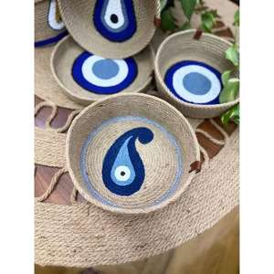 Vente en gros de pantoufles et sandales marocaines en raphia faites à la main, chaussures tissées écologiques pour femmes et hommes, fournisseur direct de commandes en gros - Product Image 1