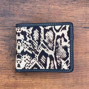 กระเป๋าสตางค์หนังวัวลายสัตว์ดีไซน์ใหม่กระเป๋าใส่บัตรขนสัตว์ลายเสือดาวของขวัญเงินสดขายดีสำหรับผู้ชาย - Product Image 2