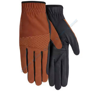 Guantes de equitación de cuero para invierno, los más vendidos, de dedo completo, ligeros, transpirables, con diseño personalizable y servicio OEM - Product Image 2