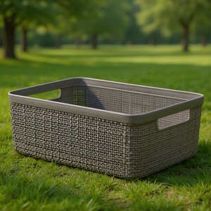 Paquete de 6 Cestas de Yute Tejidas CURVER, Tamaño S, 5L, Colección de Cajas de Almacenamiento - Product Image 3