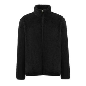 2024/2025 tendance femmes Sherpa polaire veste personnalisée pleine fermeture éclair à capuche col à la mode hiver tissu fourrure décoration - Product Image 3