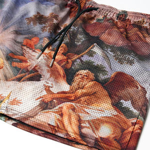 Hombres precio bajo Mash Short Summer Quick Dry Custom Mesh Short Venta al por mayor Mesh Short Made In Pakistan - Product Image 6