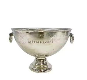 Seau à glace rond refroidisseur de Champagne seau à vin résistant à la rouille en acier inoxydable fournitures décoratives de barre de haute qualité Top tendance - Product Image 2