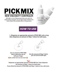 Pick Mix / Lash Perm Viscosidad Aumento de polvo/Levantamiento de pestañas Sin pegamento Levantamiento de pestañas - Product Image 5