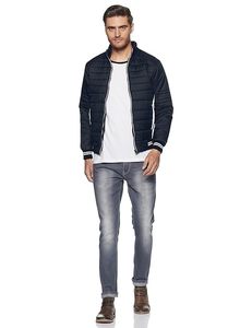 Doudoune d'hiver avec logo défini par l'utilisateur pour hommes vestes d'extérieur décontractées vestes matelassées pour hommes - Product Image 2