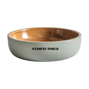 Cuenco de chocolate de madera hecho a mano con estilo clásico Diseño natural Cuenco de madera al por mayor más vendido para el último diseñador dulce - Product Image 4