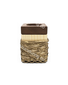 Eid Mubarak Ramadan Kareem brûleur d'encens Mubkhar bois Bakhoor titulaire avec fil jasmin parfumé-cadeau de Ramadan - Product Image 1