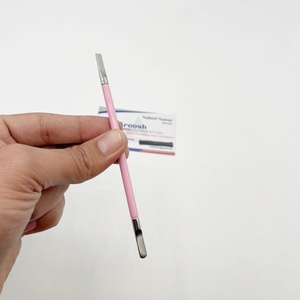 Cortaúñas Profesional de Acero Inoxidable Sólido de Alta Calidad, Removedor de Cutículas de Doble Extremo, Afilado para - Product Image 6