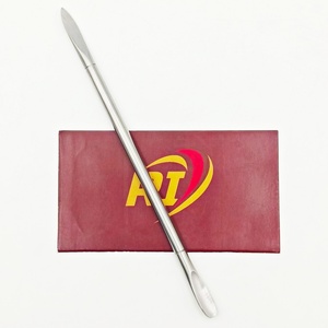 ที่ดันหนังกำพร้าและตัดเล็บสแตนเลสแบบสองด้านสำหรับขายส่ง พร้อมด้ามจับรูปทรงช้อนที่ทนทานและตัวเลือกที่ปรับแต่งได้ - Product Image 5