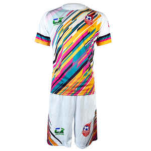 เสื้อฟุตบอลคุณภาพสูงแบบยูนิเซ็กซ์ ผลิตจากโพลีเอสเตอร์ 100% พร้อมลายพิมพ์แบบซับลิเมชั่นเต็มตัว ขายส่งเสื้อสโมสรฟุตบอลสำหรับใส่เล่นฟุตบอล - Product Image 2