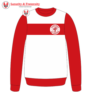 Sudadera de algodón con forro polar para mujer con bordado de Heroines of Jericho |   Sudadera de Cuello Redondo de Forro Polar de Poliéster Personalizada con Bordado Masónico HOJ para Mujer - Product Image 3