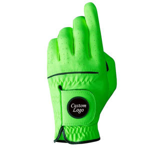 Diseño personalizado de alta calidad Pakistán Cabretta piel de oveja guantes de golf de cuero de buena calidad guantes de golf - Product Image 4