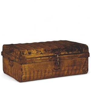 Industrial Style Iron Trunk for Living Room Furniture - Product Image 1