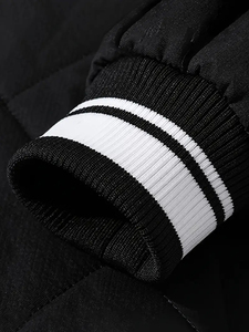 แจ็คเก็ตขนเป็ดมหาวิทยาลัยเลตเตอร์แมนสำหรับผู้ชายแฟชั่นฤดูหนาวขนาดใหญ่พิเศษผลิตตามสั่งสำหรับฤดูหนาว - Product Image 4