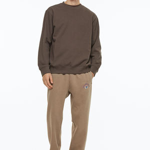 Venta al por mayor de dos piezas con capucha lisa y pantalones en blanco Conjuntos de ropa activa - Product Image 4