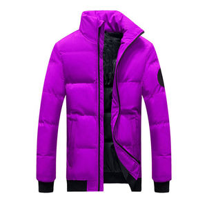 2024 hommes personnalisé vêtements d'extérieur décontractés veste fourrure de mouton grande taille imperméable manteau bouffant taux de gros pour l'hiver - Product Image 5