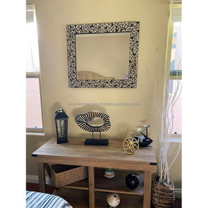 Tự hỏi ở nước ngoài mới nhất hình chữ nhật 15x15 inch khảm gương tùy chỉnh kích thước kính gỗ đóng khung cho phòng tắm trang trí hoặc sử dụng nhà - Product Image 4