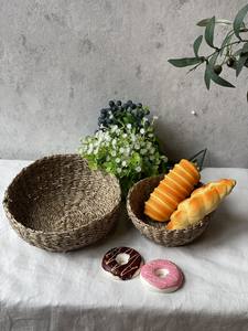 Best Seller Small Size Natural Seagrass Storage <b>Basket</b> Handmade From Vietnam for Tableware and <b>Plant</b> <b>Pot</b> - Product Image 4