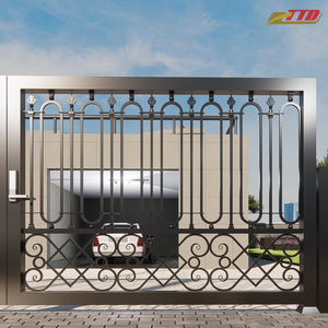 Explorez de superbes conceptions de portes en fer qui ajoutent de l'élégance et de la sécurité à votre maison est l'entrée principale fabriquée au Vietnam depuis le Vietnam - Product Image 3